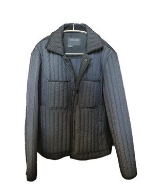 Craig Green Quilted Work Jacket Black Grey Size S
